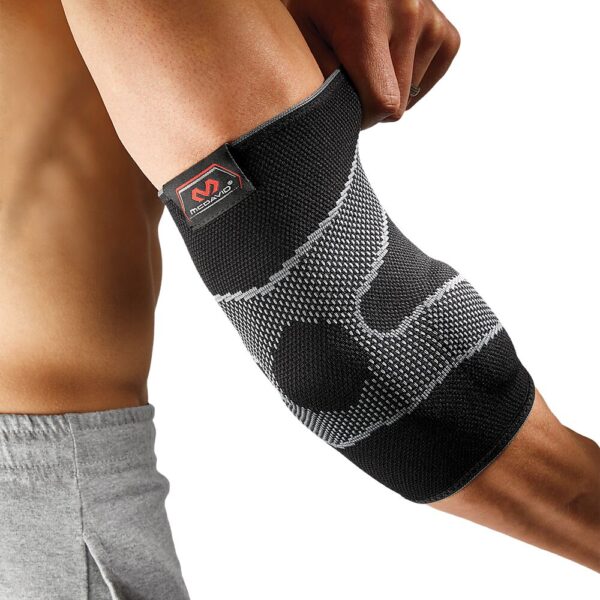 5130R-BK_Elbow Sleeve 4-way Elastic With Gel Buttresses Black_onBody.png