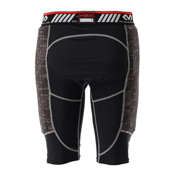 7748R-BKMT_Hex Goal Keeper Short Guard 2.0 Black-Mtek_Back.png