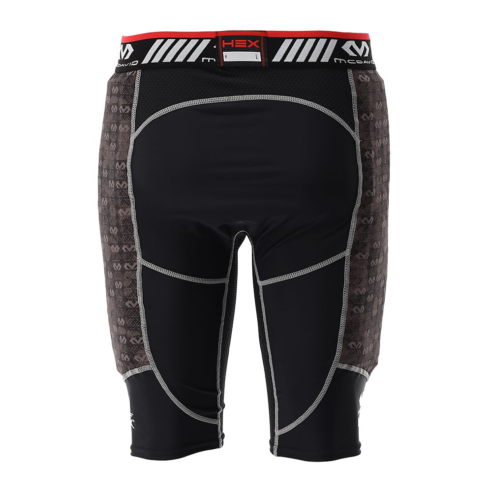 7748R-BKMT_Hex Goal Keeper Short Guard 2.0 Black-Mtek_Back.png