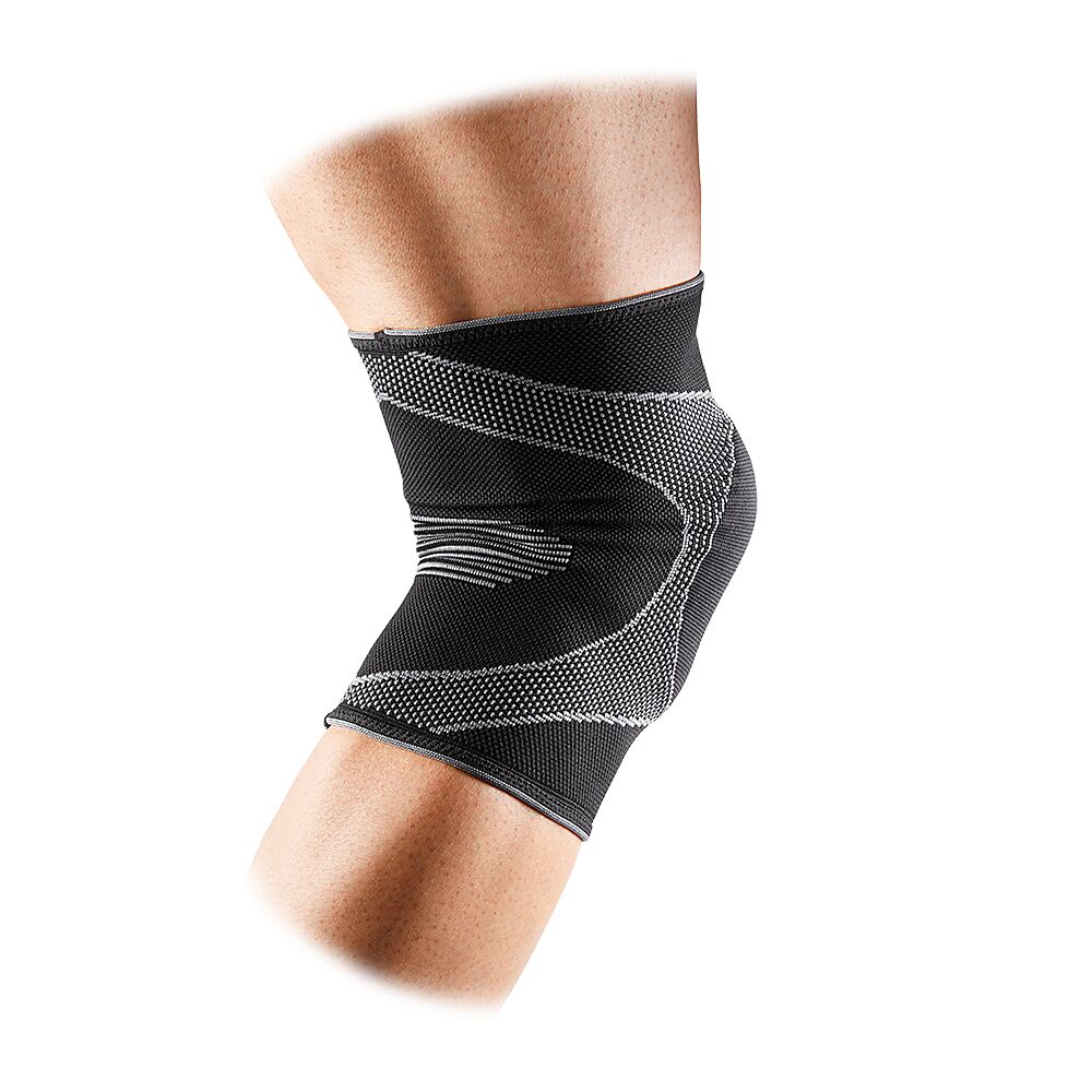 5125R-BK_Knee Sleeve 4-Way Elastic With Gel Buttress Black_Side.png