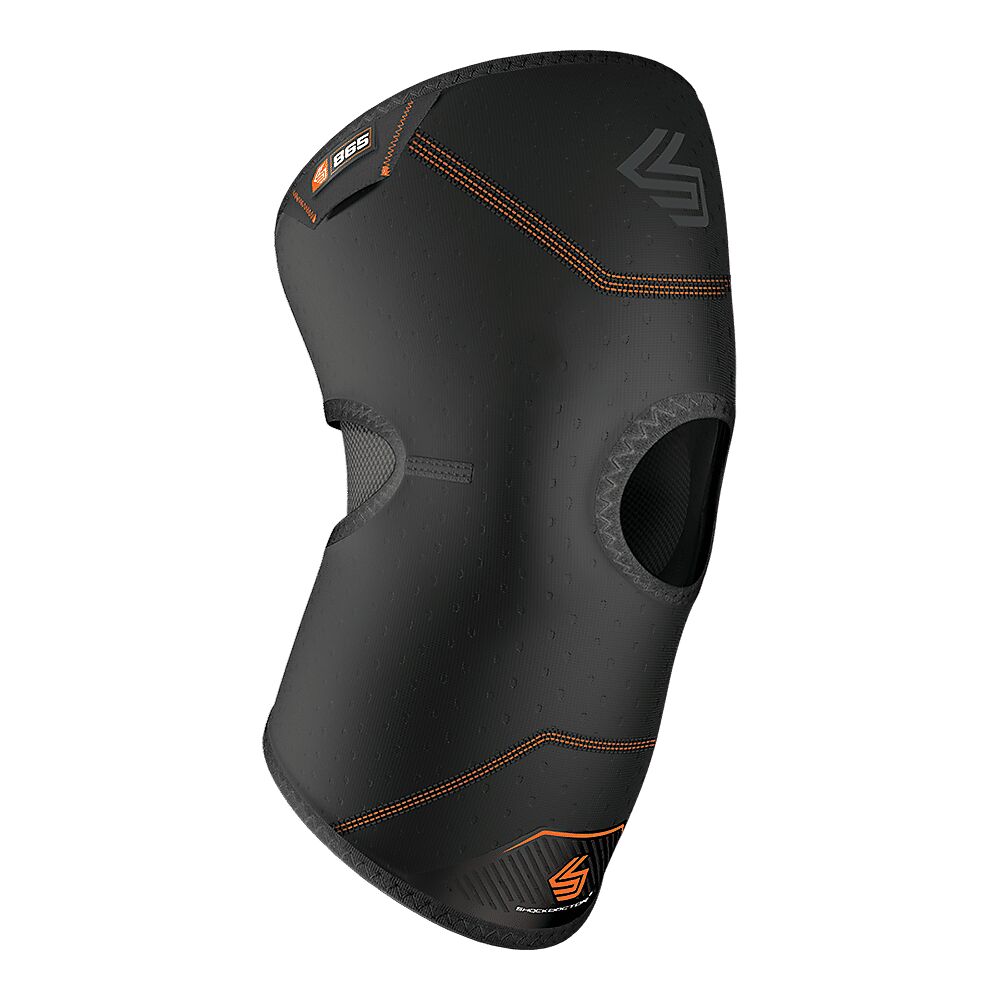 865-BK_Knee Compression Sleeve With Open Patella_Main.png