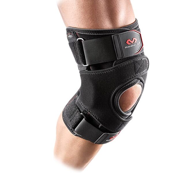 4205R-BK_VOW Knee Wrap With Hinges And Straps Black_Main.png