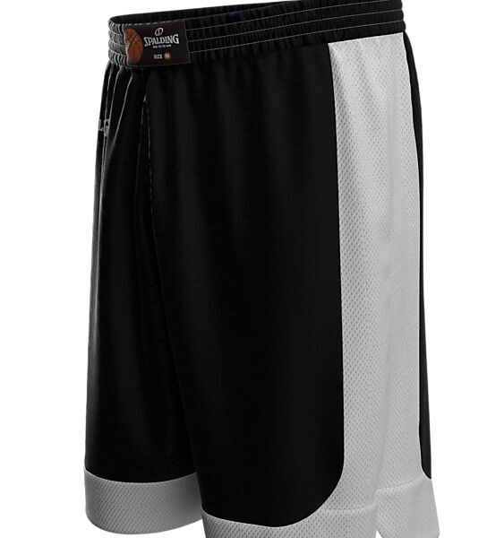 40221108-BKWH_Hustle Shorts Black-White_Front Left.png