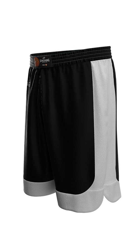 40221108-BKWH_Hustle Shorts Black-White_Front Left.png