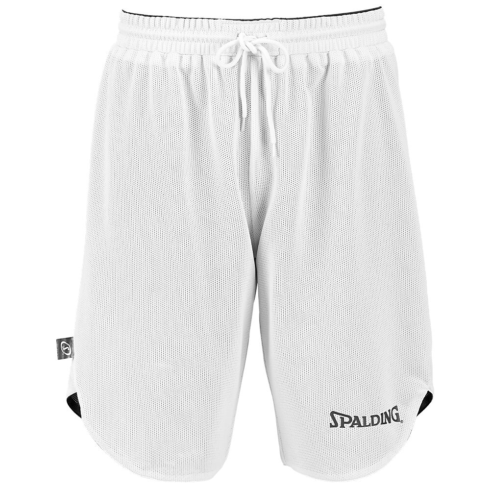 300401003-BKWH_Doubleface Kids Short Black-White_Front 2.png