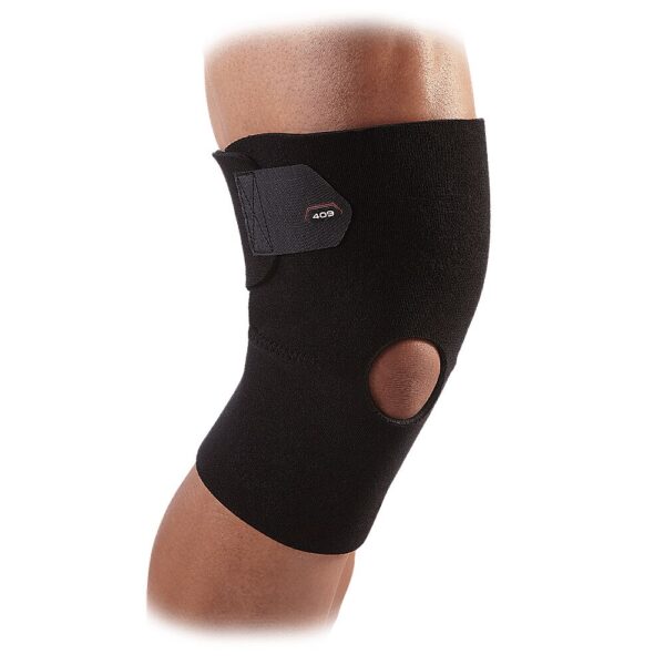 409R-BK_Knee Wrap Adjustable With Open Patella Black_Main.png