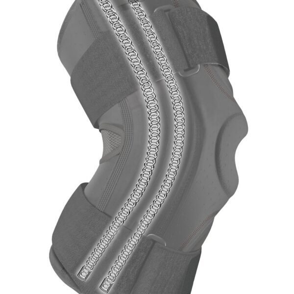 870-BK_Knee Stabilizer With Flexible Support Stays Black_Detail.png