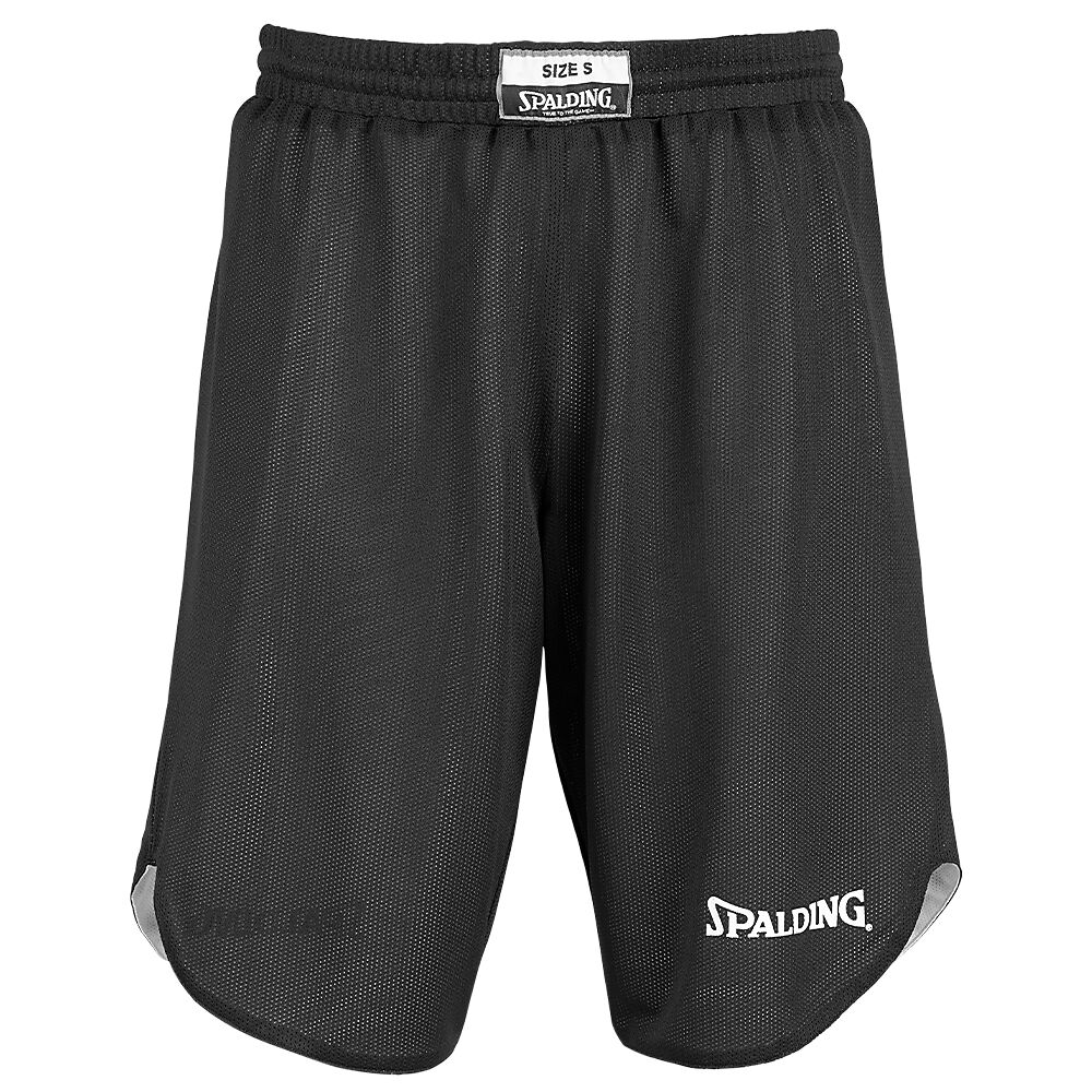 300401003-BKWH_Doubleface Kids Short Black-White_Front.png