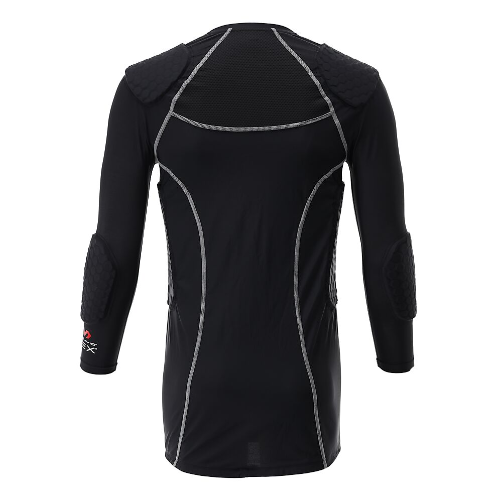 7736R-BKMT_Hex Goal Keeper Shirt Extreme 2.0 Black-Mtek_Back.png