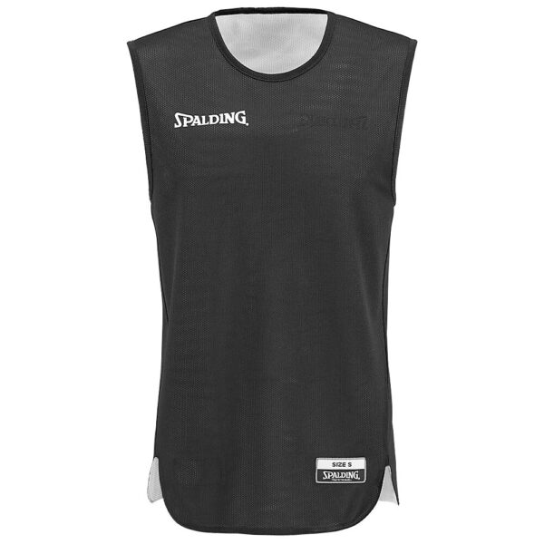 300401003-BKWH_Doubleface Kids Shirt Black-White_Front.png