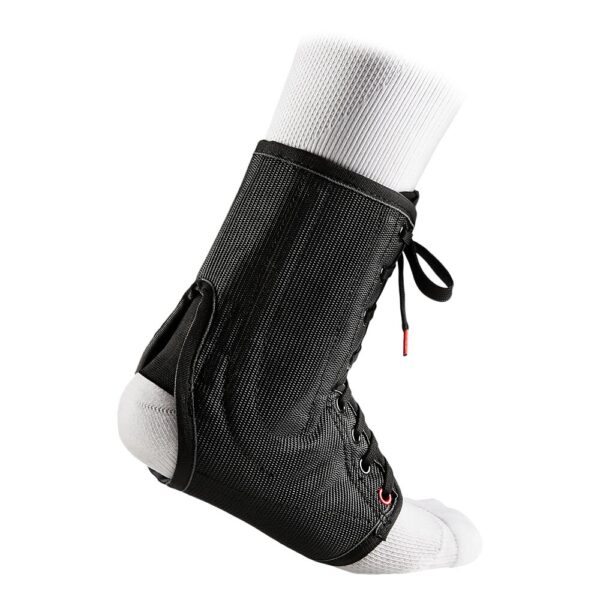199R-BK_Ankle Brace Lace-up With Stays Black_Back.png
