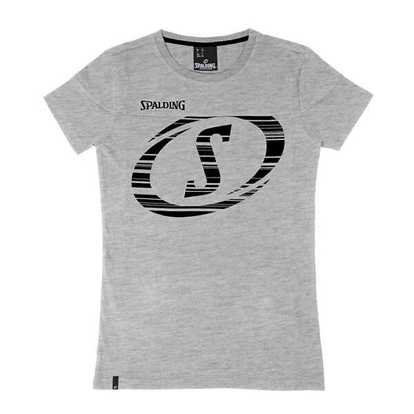 40221727-GMBK_Fast Tee wmn Grey-Melange Black_Front.png