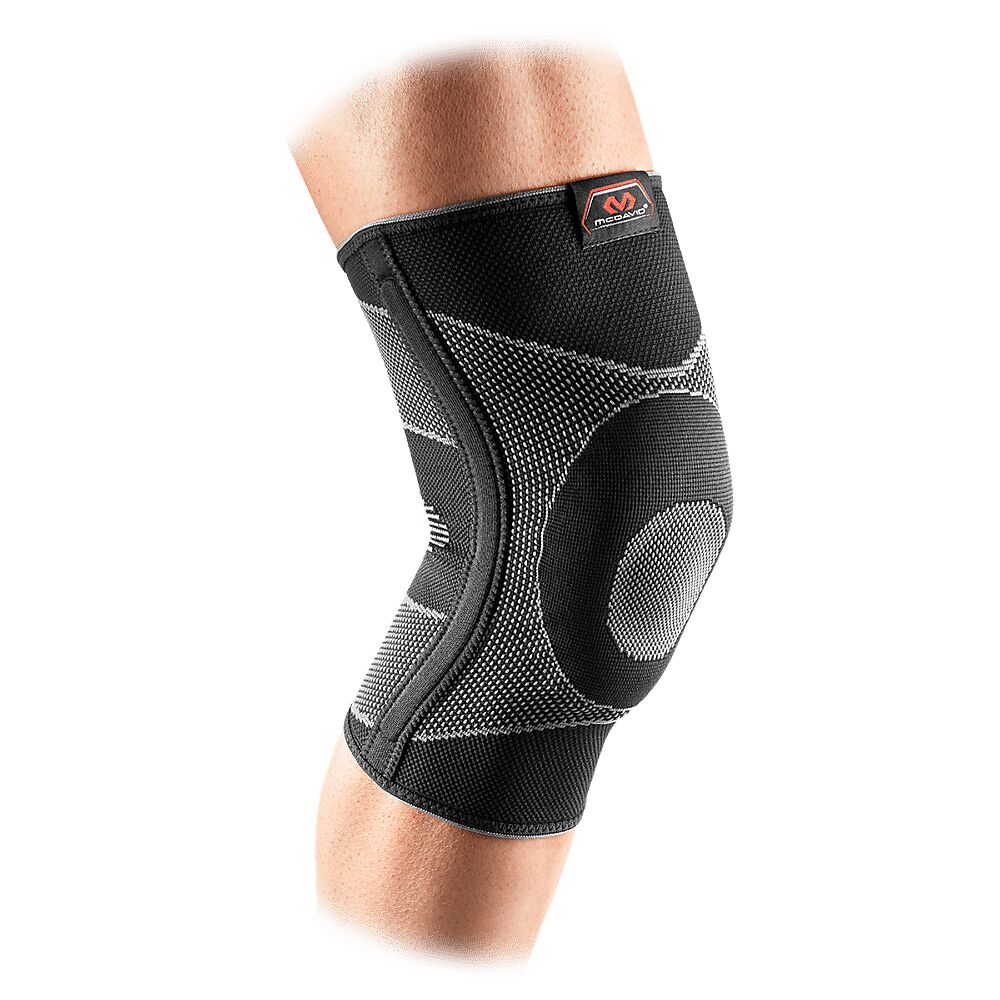 5116R-BK_Knee Sleeve 4-Way Elastic With Gel Buttress And Stays Black_Main.png
