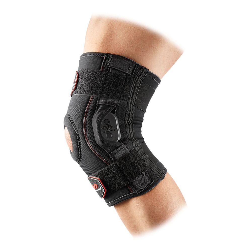 429R-BK_Knee Brace With Polycentric Hinges Black_Side.png