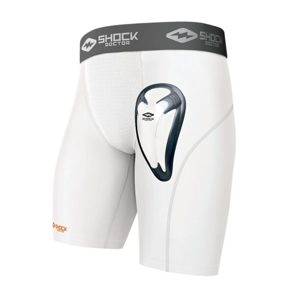 221-WH_Core Compression Short With BioFlex Cup White_Main.png