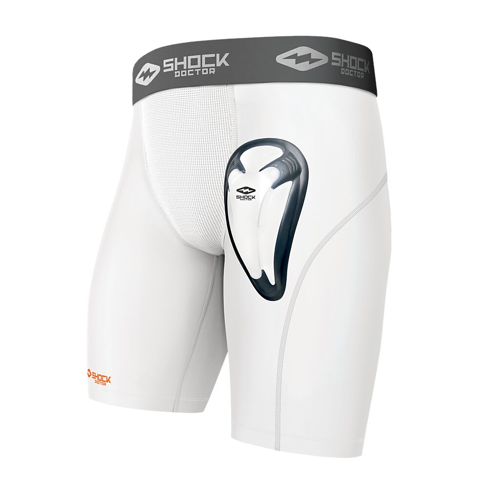 221-WH_Core Compression Short With BioFlex Cup White_Main.png