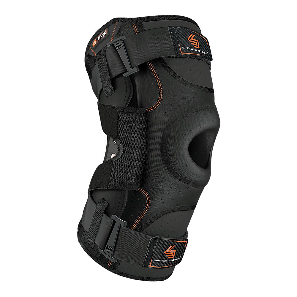 875-BK_Ultra Knee Support With Bilateral Hinges Black_Main.png