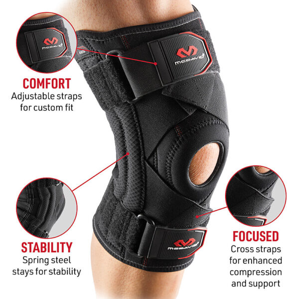 425R-BK_Knee Support With Stays And Cross Straps Black_Infographic.jpg