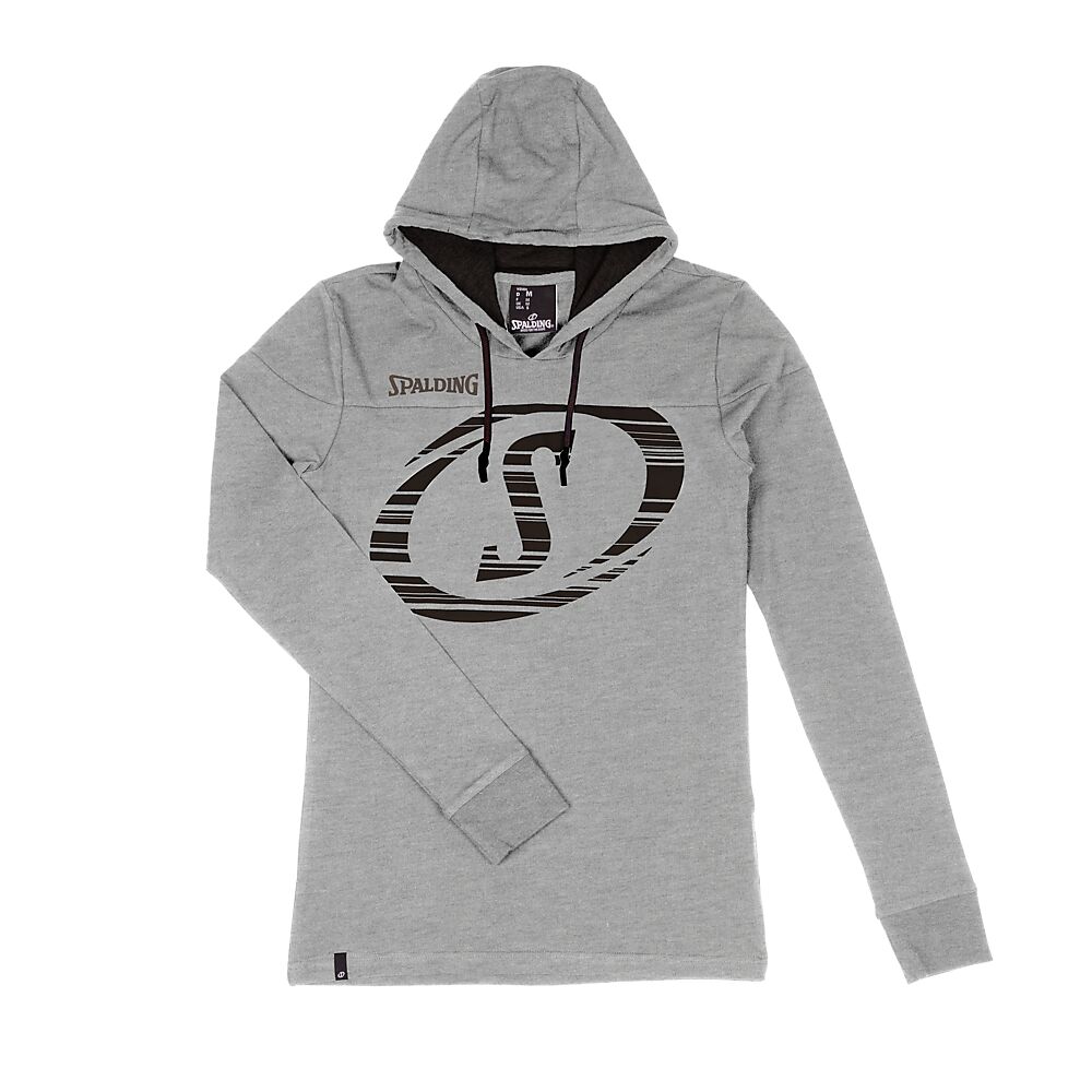 40221715-GMBK_Fast Hooded Longsleeve wmn Grey Melange-Black_Front.png