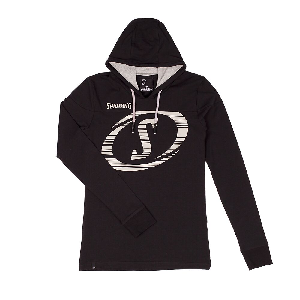 40221715-BKGM_Fast Hooded Longsleeve wmn Black-Grey Melange_Front.png