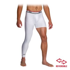 10700R-WH_One Legged 3:4 Compression Tight White_Main.png