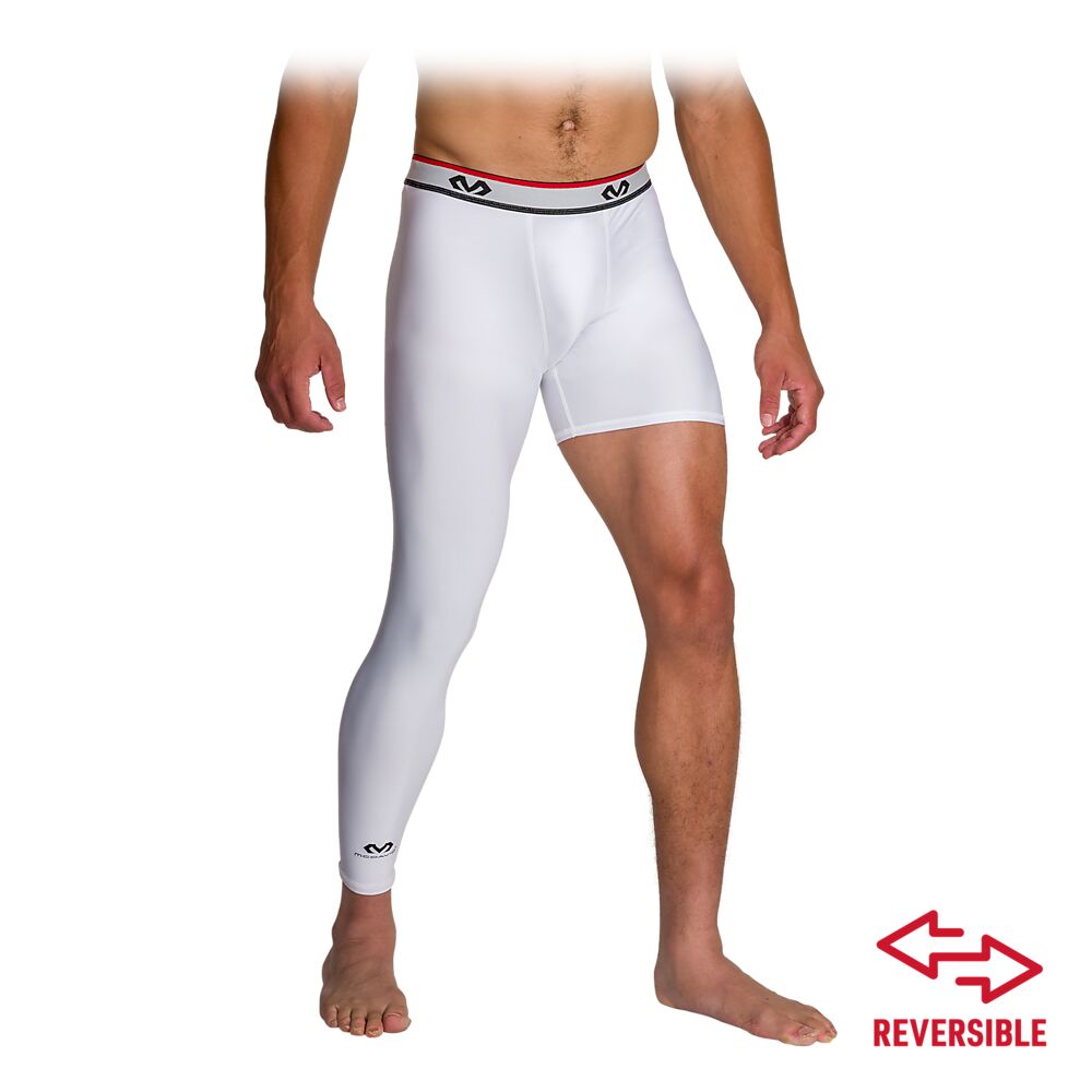 10700R-WH_One Legged 3:4 Compression Tight White_Main.png