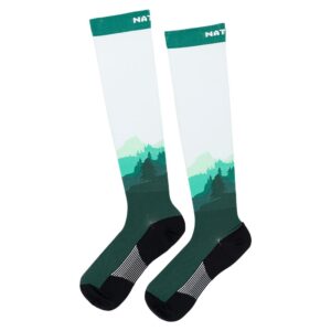 10680N-50127_Adventure Speed Compression OTC Socks Park Green_flat-1.png