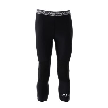 10020R-BK_Compression 3-4 Tight With Dual Layer Knee Support Black_Main.png