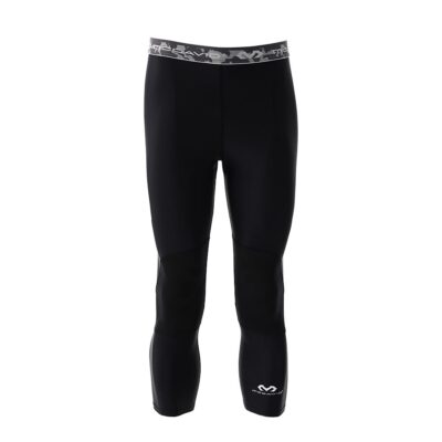 10020R-BK_Compression 3-4 Tight With Dual Layer Knee Support Black_Main.png