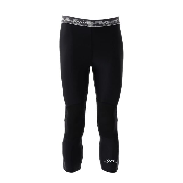 10020R-BK_Compression 3-4 Tight With Dual Layer Knee Support Black_Main.png