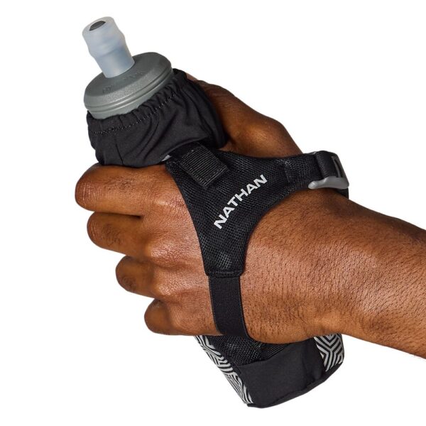 71040N-00320_Hypernight Pinnacle 14 oz Soft Flask Black-Hex Print_onBody 3.png