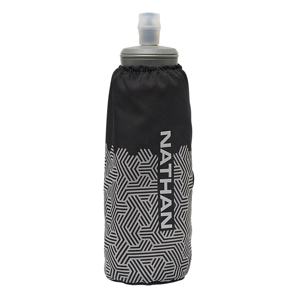 71040N-00320_Hypernight Pinnacle 14 oz Soft Flask Black-Hex Print_Main.png