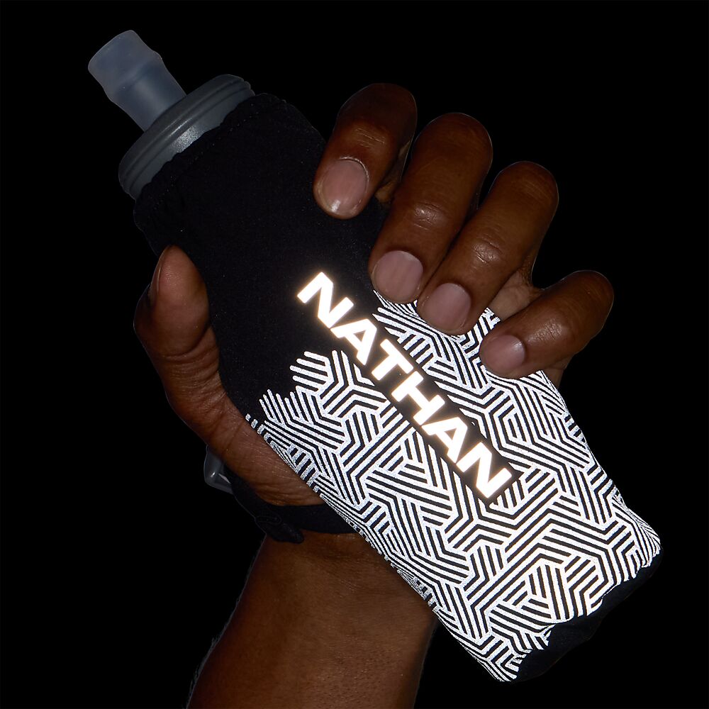71040N-00320_Hypernight Pinnacle 14 oz Soft Flask Black-Hex Print_onBody 2.png