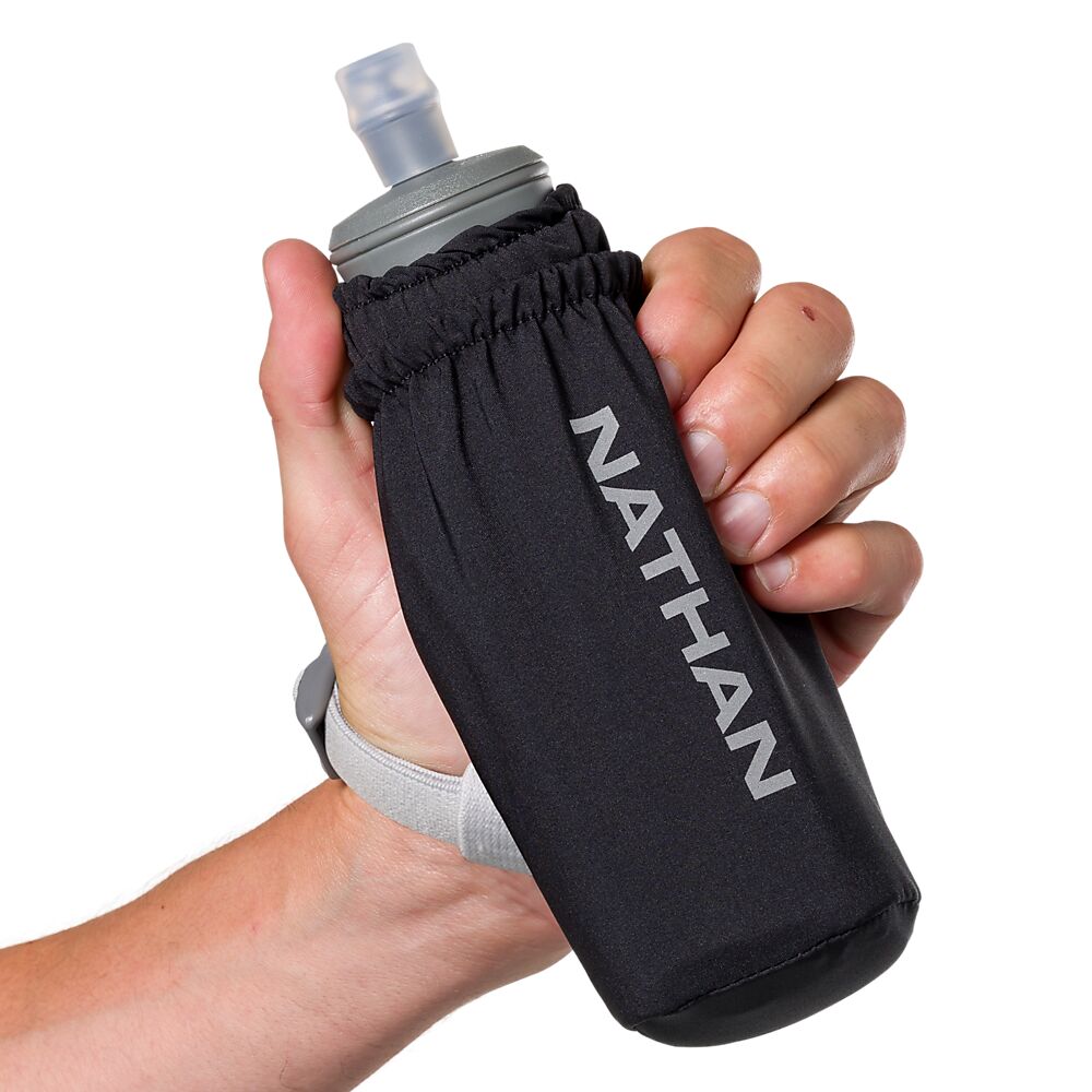 70720N-00010_Pinnacle 14oz Soft Flask Black-Reflective Silver_onBody.png