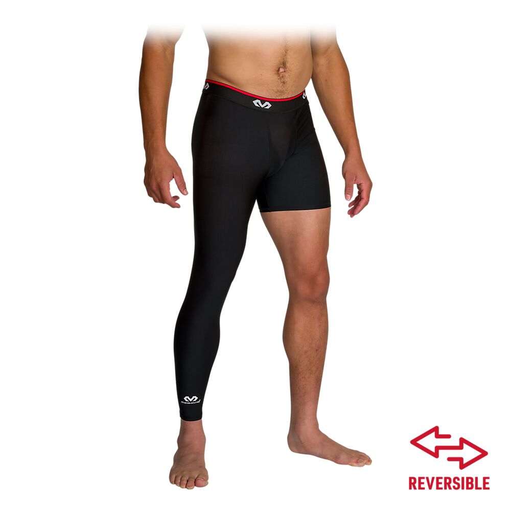10700R-BK_One Legged 3:4 Compression Tight Black_Main.png