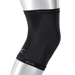 X605R-BK_X-Fitness Dual Layer Compression Knee Sleeves Black_Side right.png