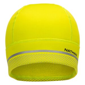10400N-40044_HyperNight Reflective Beanie Hi Vis Yellow-Geo Print_Front.png