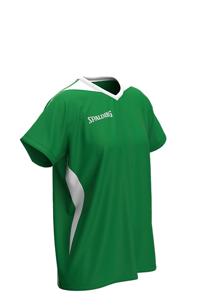 SP25014110-GNWH_Motion Shirt Women Green-White_Side.png