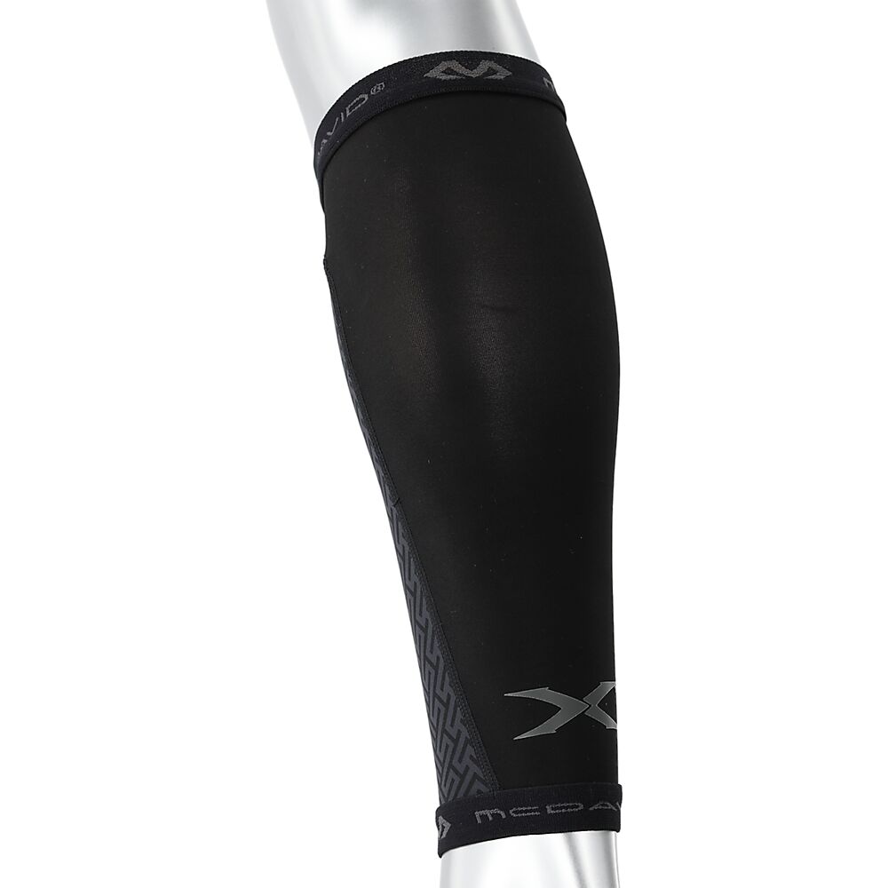 X609R-BK_X-Fitness Dual Layer Compression Knee Sleeves Black_Back(1).png