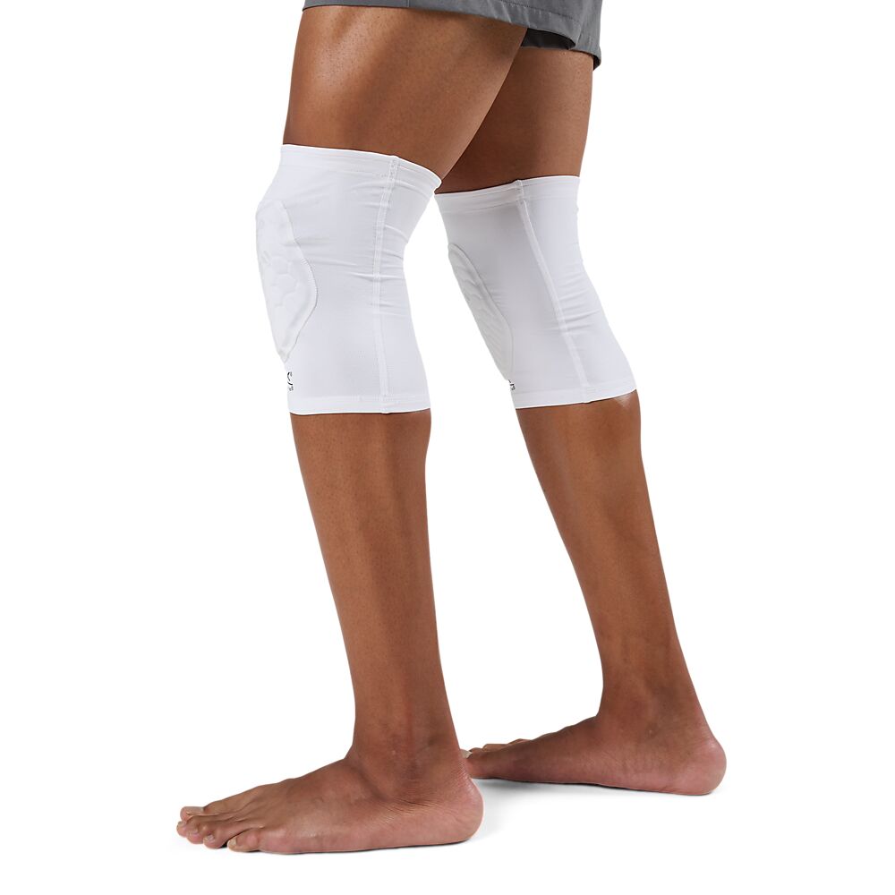 22140R-WHGR_HEX Viz knee-Elbow Pad Pair White-Grey_Side.png