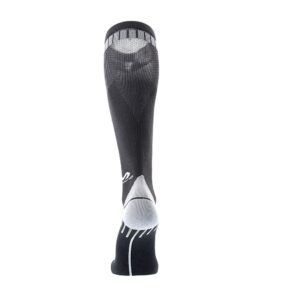 8842R-BKSG_ACTIVE Elite Compression Socks_Black Silver Grey_Back.png
