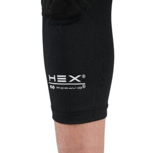 22460R-BKGR_HEX Viz Knee Sleeve Pair Yth Black-Grey_Detail 2.png