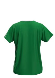 SP25014110-GNWH_Motion Shirt Women Green-White_Back.png