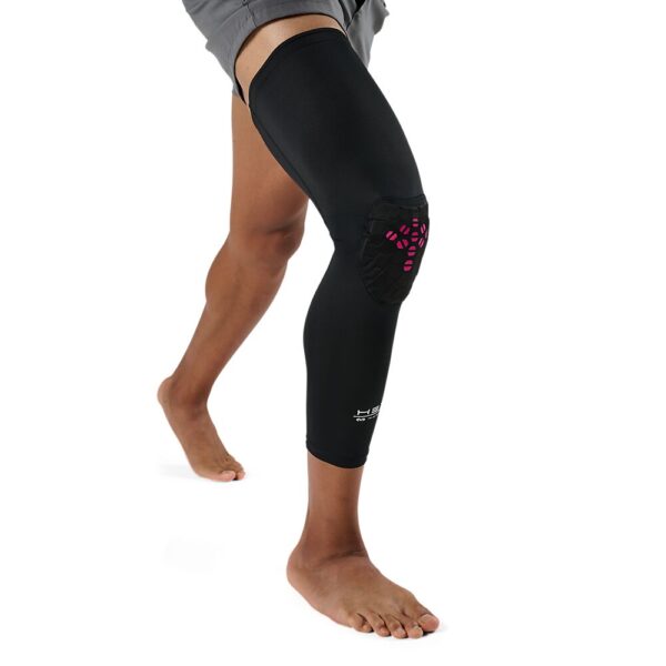 22100R-BKPI_HEX Viz Leg Sleeve Single Black-Pink_Main.png