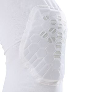 22080R-WHGR_HEX Viz Knee Sleeve Pair Black-White_Detail 1.png
