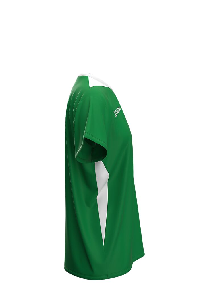 SP25014110-GNWH_Motion Shirt Women Green-White_Side 2.png
