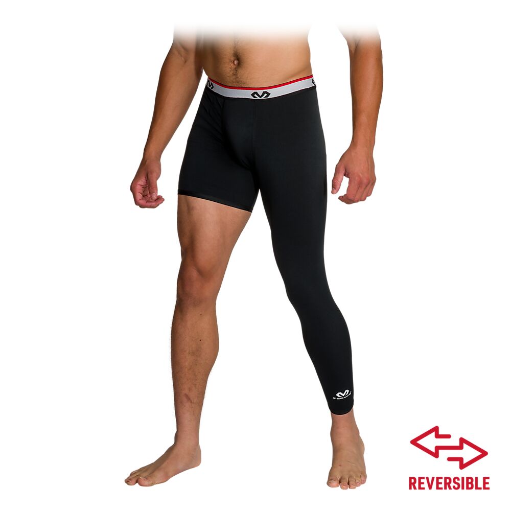 10700R-BK_One Legged 3:4 Compression Tight Black_onBody.png