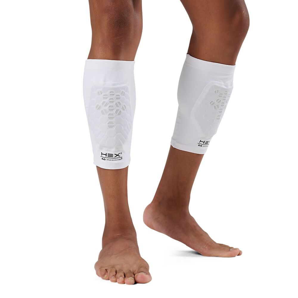 22140R-WHGR_HEX Viz knee-Elbow Pad Pair White-Grey_onBody 1.png