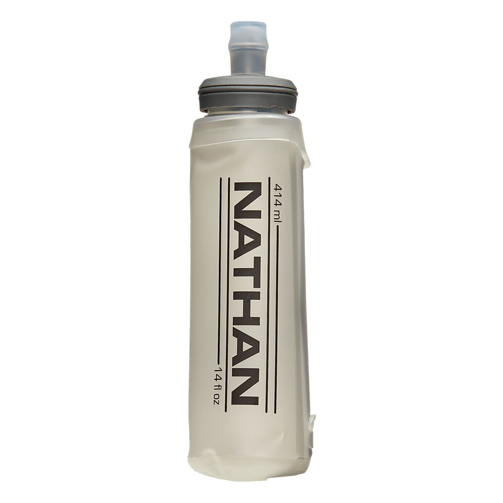 4012N_Soft Flask with Bite Top 14 oz Clear 420ML_Main.png