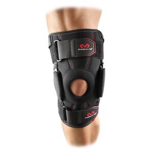 422R-BK_Knee Brace With Dual Disk Hinges Black_Front 2.png